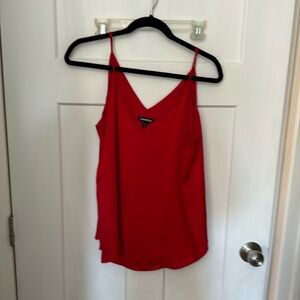 Red tank top
